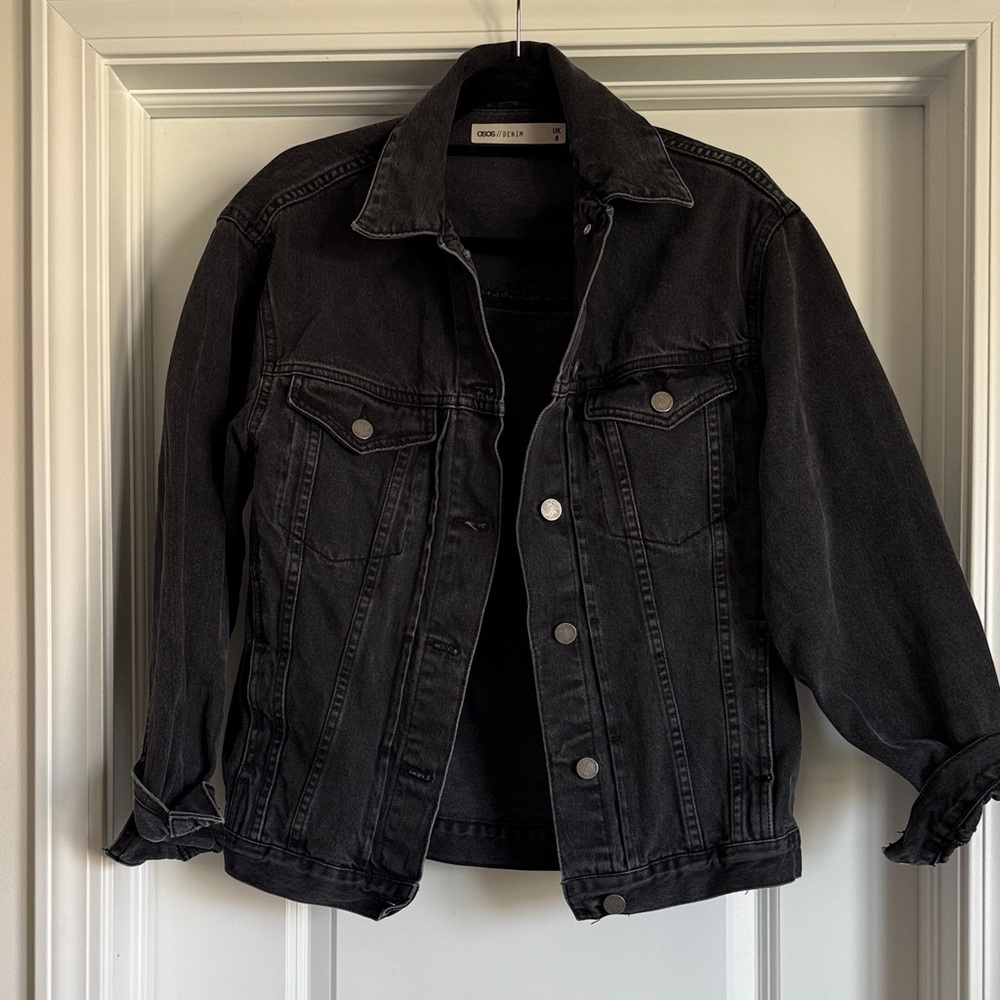 Asos Black Denim Jacket